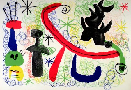 Литография Miró - Litho 1950