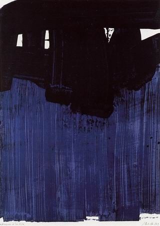 Литография Soulages - Litho n° 23