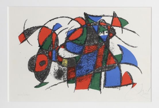 Литография Miró - Lithograph III