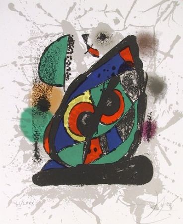 Литография Miró - Lithograph IV