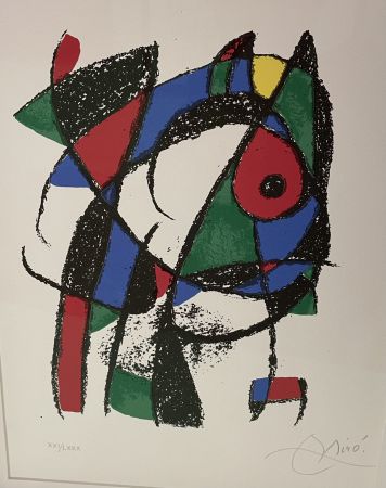 Литография Miró - Lithographe