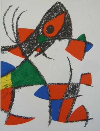 Фотографии Miró - Lithographie II Miro lithographe II