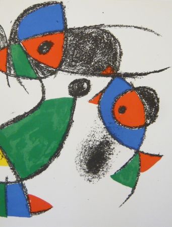 Литография Miró - Lithographie III M35iro Lithographe II
