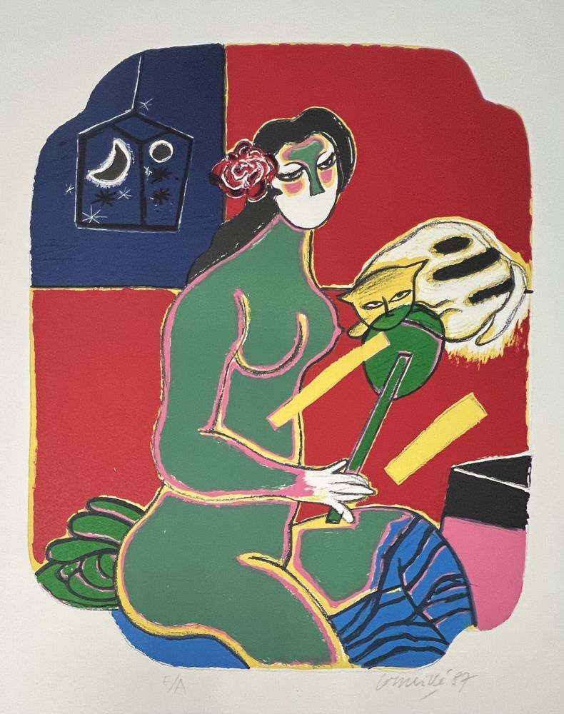 Литография Corneille - Lithographie Mémoire du Japon, 1987
