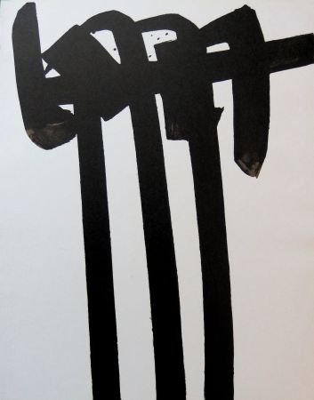 Литография Soulages - Lithographie n°28