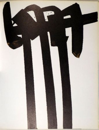 Литография Soulages - Lithographie N°28