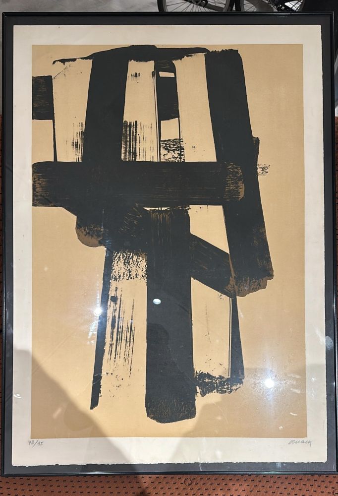 Литография Soulages - Lithographie N°31