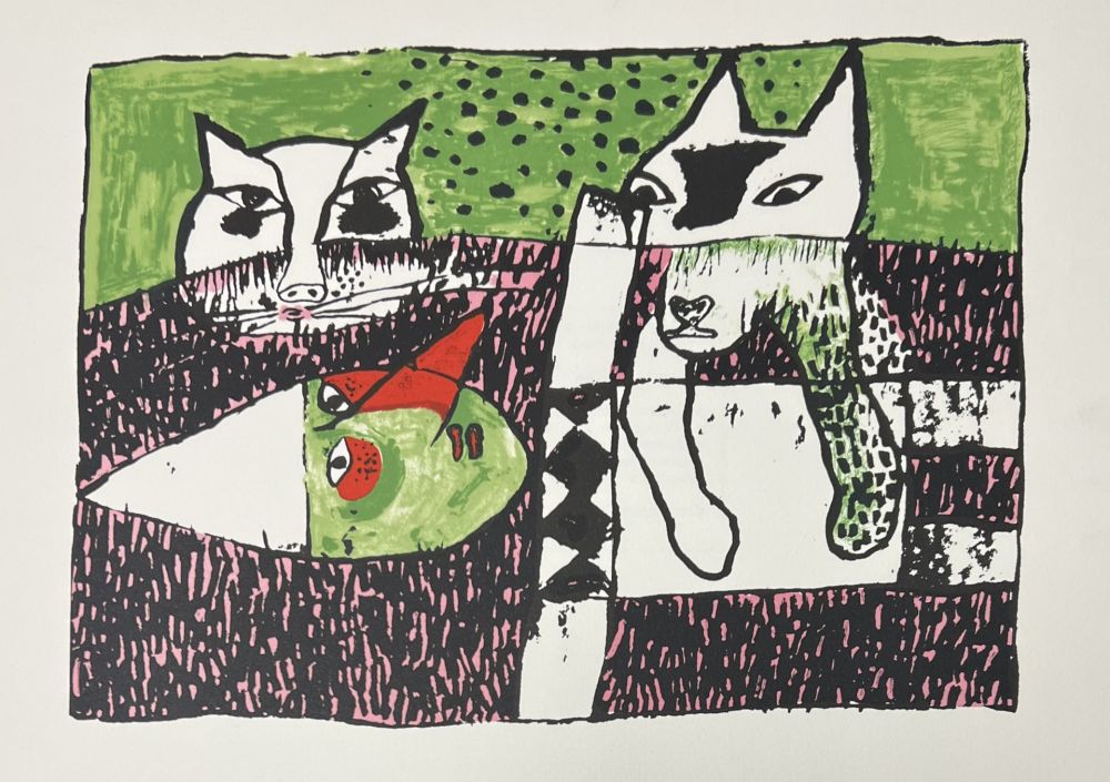 Литография Corneille - Lithographie Pinocchio, 2001