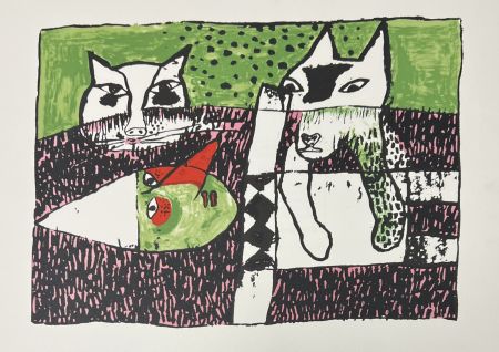 Литография Corneille - Lithographie Pinocchio, 2001