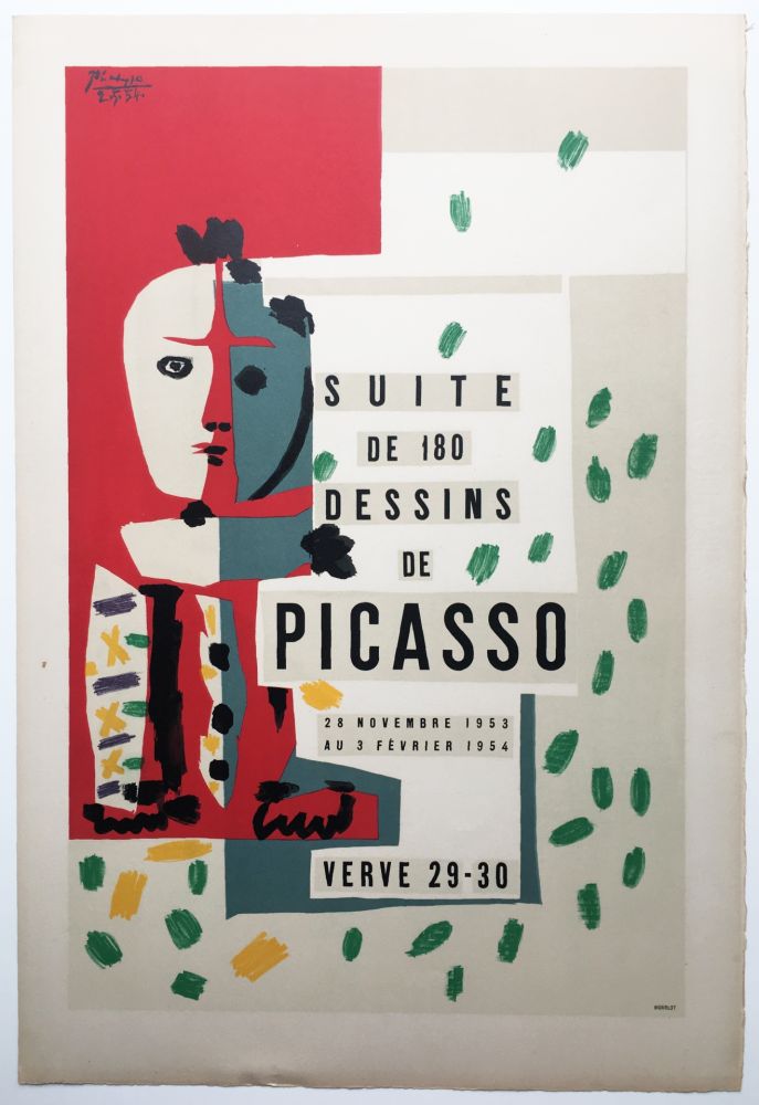Литография Picasso - LITHOGRAPHIE: SUITE DE 180 DESSINS. VALLAURIS VERVE 29-30. 1953-1954