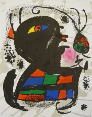 Литография Miró - Lithographie V