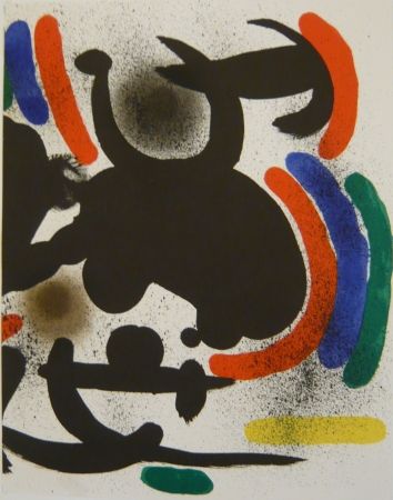Литография Miró - Lithographie  VII