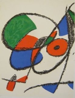 Литография Miró - Lithographie  VIII