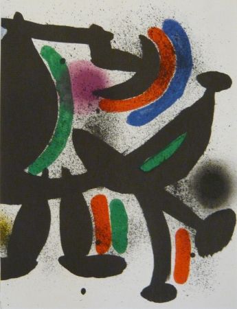 Литография Miró - Lithographie  VIII,  Miro Lithographe I