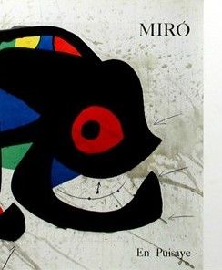 Иллюстрированная Книга Miró - Lithos - Miró - Queneau 