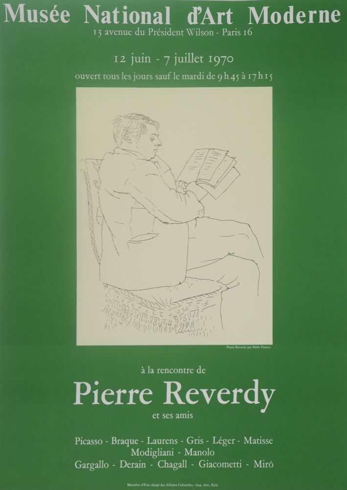 Иллюстрированная Книга Picasso - Livre : Portrait d'un lecteur