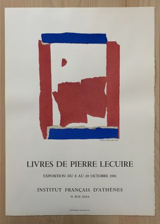 Литография De Stael - Livres de Pierre Lecuire / Institut français d'Athènes