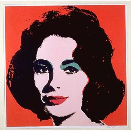 Сериграфия Warhol - Liz (II.7)