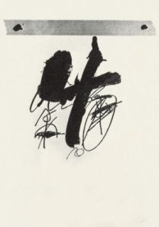 Литография Tàpies - Llambrec-15