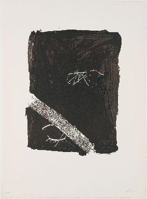 Литография Tàpies - Llambrec 5