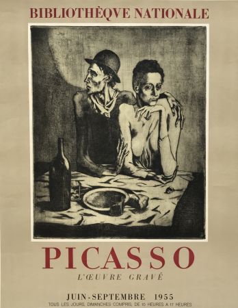 Литография Picasso - L'Oeuvre Grave - Bibliotheque Nationale