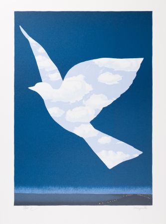 Литография Magritte - L’Oiseau de Ciel (The Sky Bird)