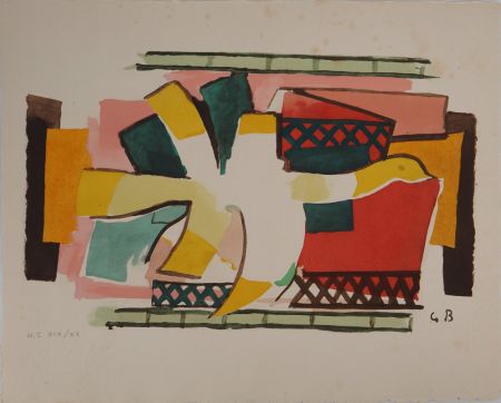 Литография Braque - L'oiseau de feu