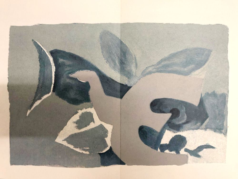 Литография Braque - L’oiseau et son ombre