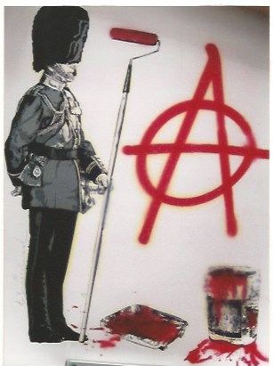 Сериграфия Mr. Brainwash - LONDON show Anarchy