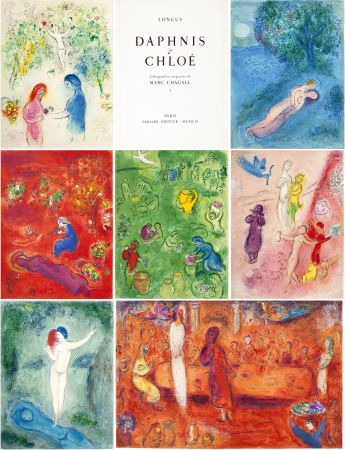 Иллюстрированная Книга Chagall - Longus. DAPHNIS & CHLOÉ (Paris, Tériade, 1961)