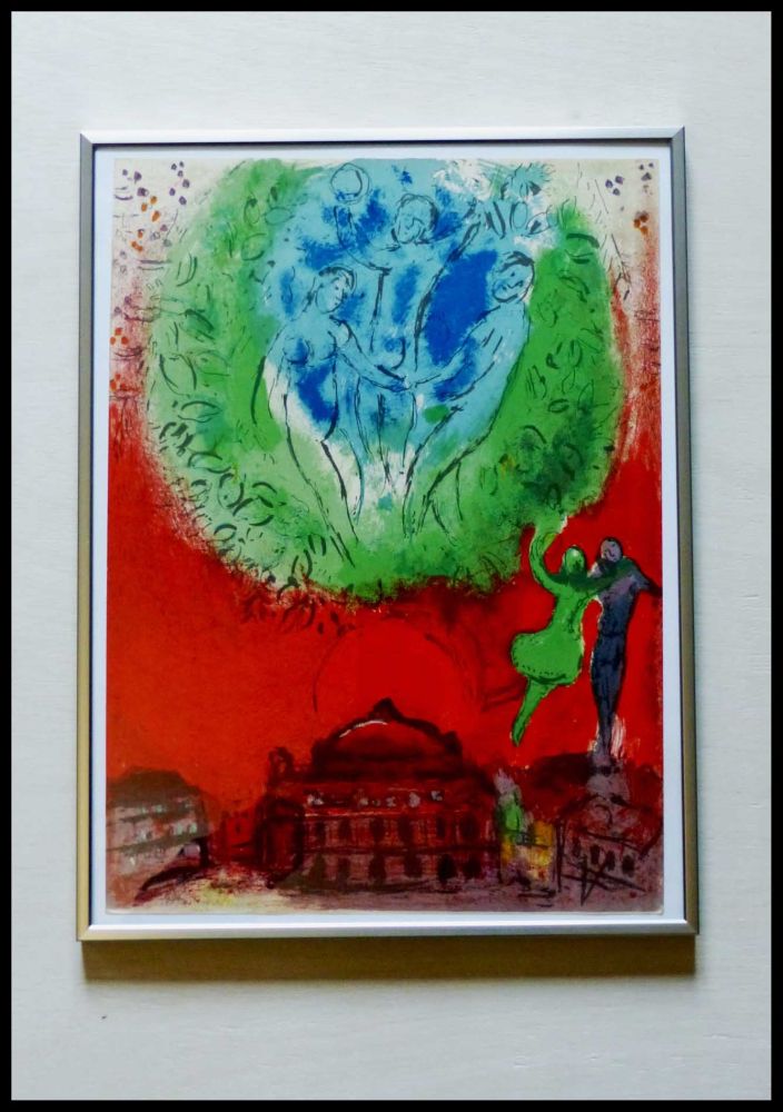 Литография Chagall - L'OPERA