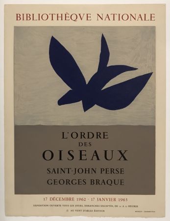 Гравюра Braque - L'Ordre des Oiseaux