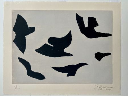 Офорт Braque - L'Ordre des oiseaux 