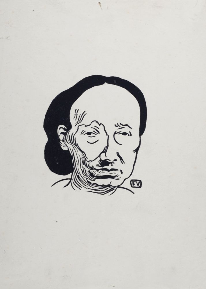 Литография Vallotton - Louise Michel, 1894