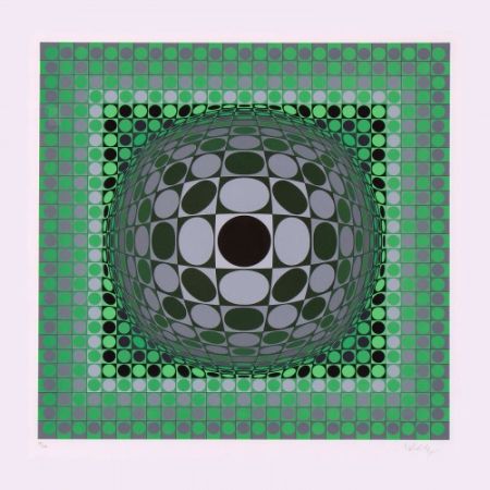 Многоэкземплярное Произведение Vasarely - Louisiana II,