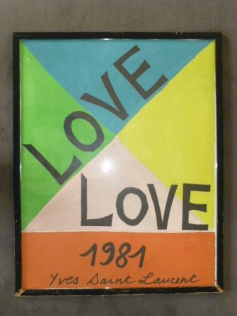 Афиша Saint Laurent - Love 1981