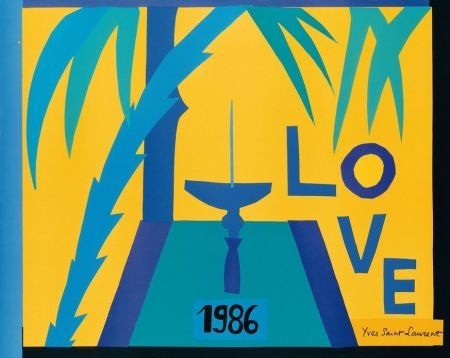 Афиша Saint Laurent - LOVE 1986