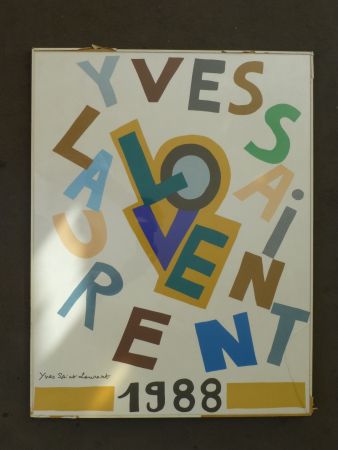 Афиша Saint Laurent - Love 1988