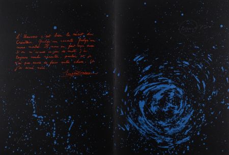Литография Piene - L'Univers, 1979 - Hand-signed