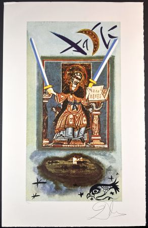 Литография Dali - Lyle Stuart Tarot Prints Two of Swords