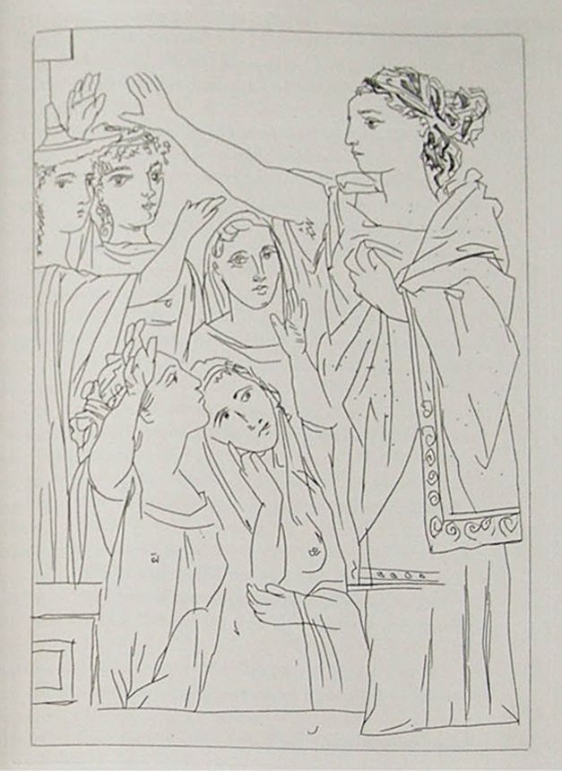 Гравюра Picasso - Lysistrata By Aristophanes (Signed Book)