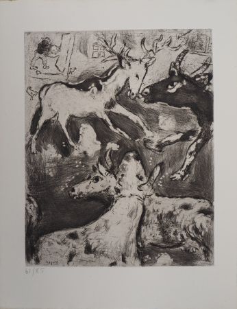 Гравюра Chagall - L'œil du Maître