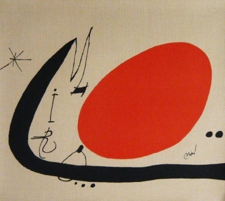 Литография Miró - Ma de proverbis