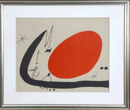 Литография Miró - Ma de proverbis. 1970. 