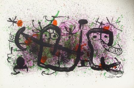 Литография Miró - Ma de proverbis 2
