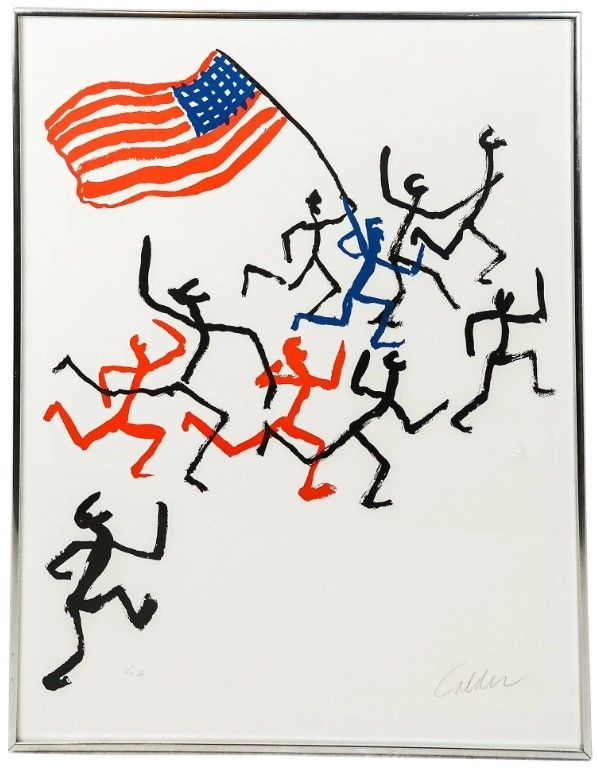 Литография Calder - Madison Square Boy's Club