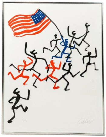Литография Calder - Madison Square Boy's Club