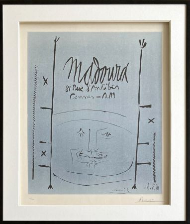 Линогравюра Picasso - Madoura 1961