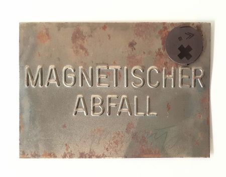 Многоэкземплярное Произведение Beuys - Magnetische Postkarte