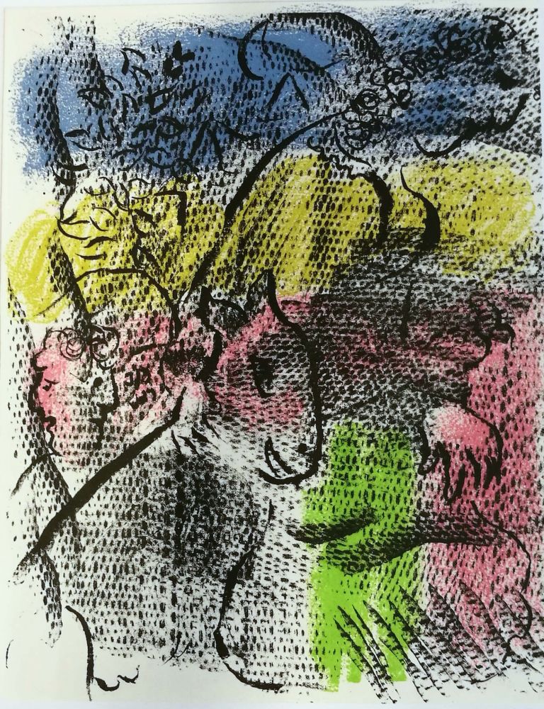 Литография Chagall - Mai 1970